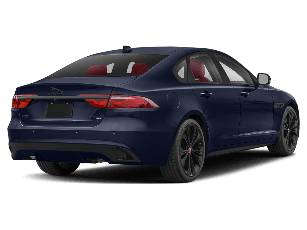 2022 Jaguar XF R-Dynamic SE - Rear 3/4, facing to the right