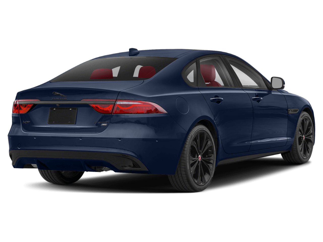 2022 Jaguar XF R-Dynamic SE - Rear 3/4, facing to the right