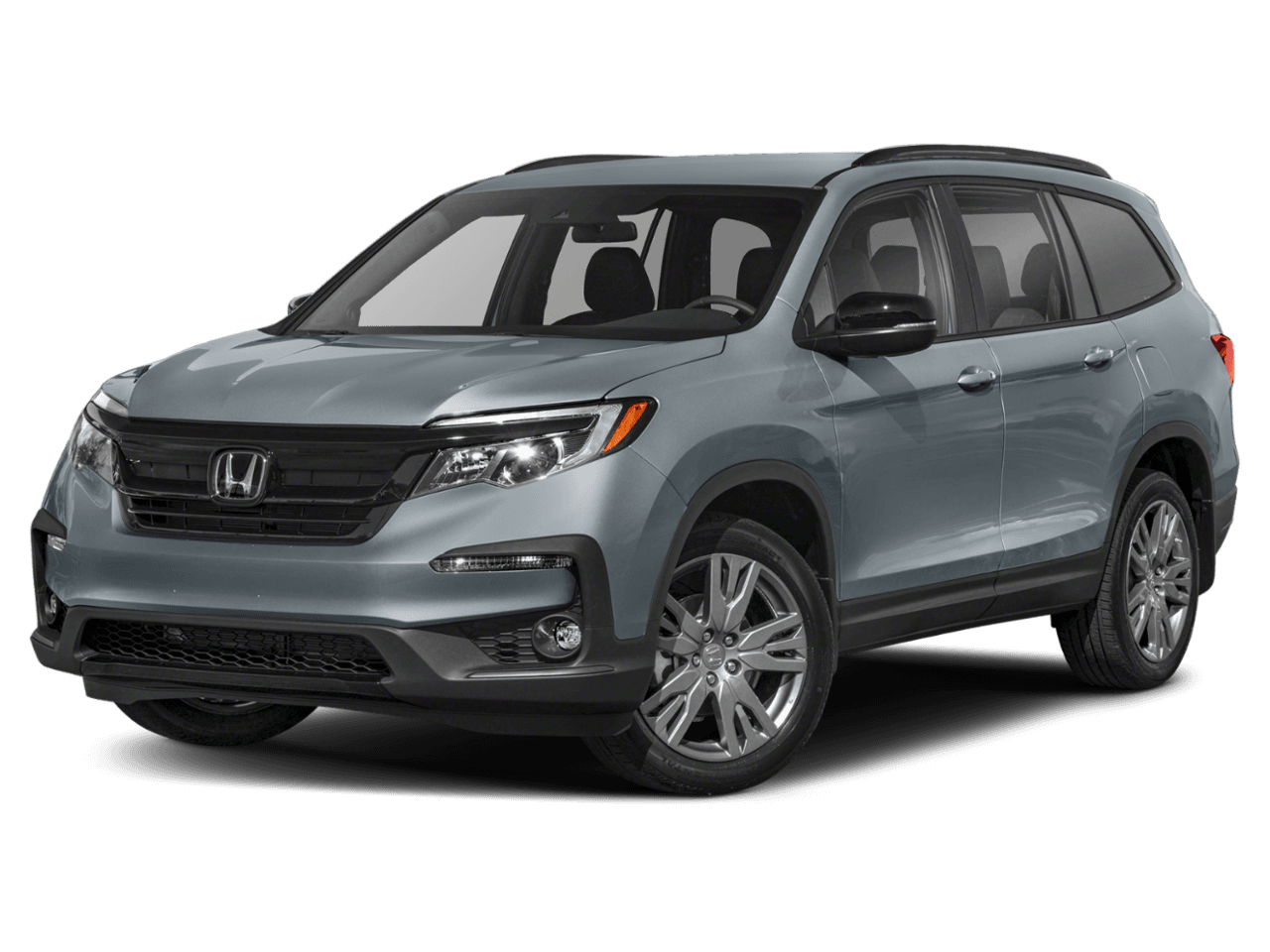 2022 Honda Pilot Sport - Front 3/4, facing to the left