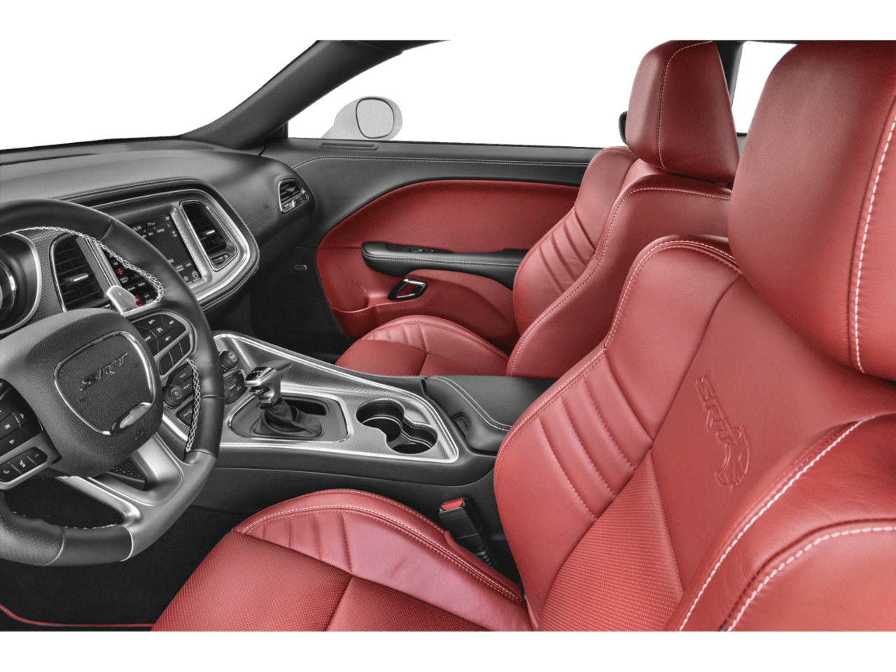 2022 Dodge Challenger SRT Hellcat Redeye Widebody Jailbreak - Interior Driver's Side with Door Open, Front Seat Feature