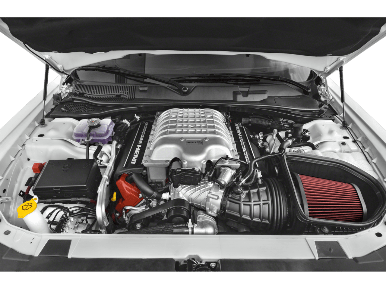 2022 Dodge Challenger SRT Hellcat Redeye Widebody Jailbreak - Interior Engine Shot Feature