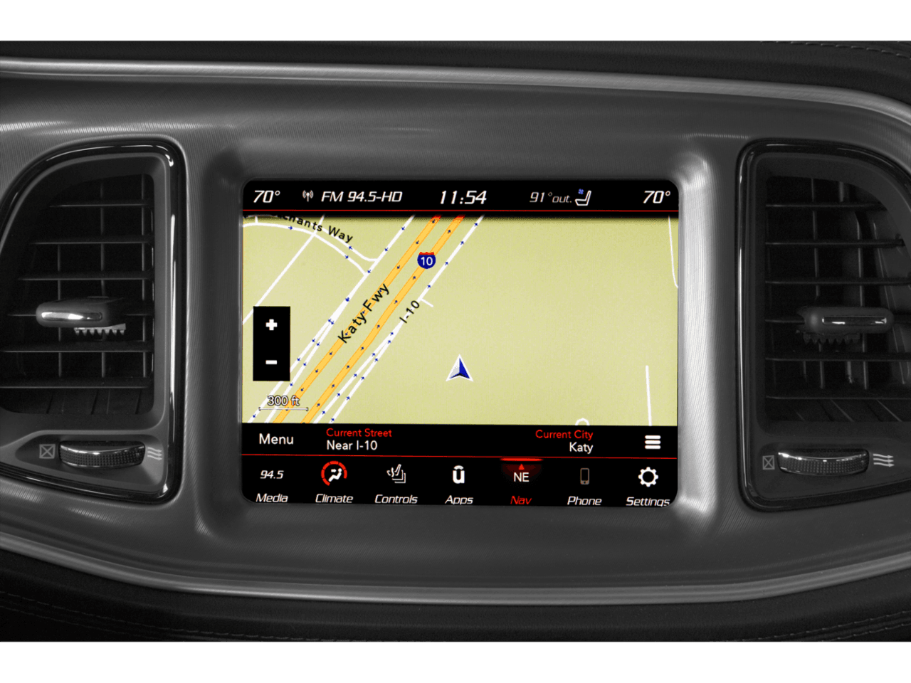 2022 Dodge Challenger SRT Hellcat Redeye Widebody Jailbreak - Interior Navigation System