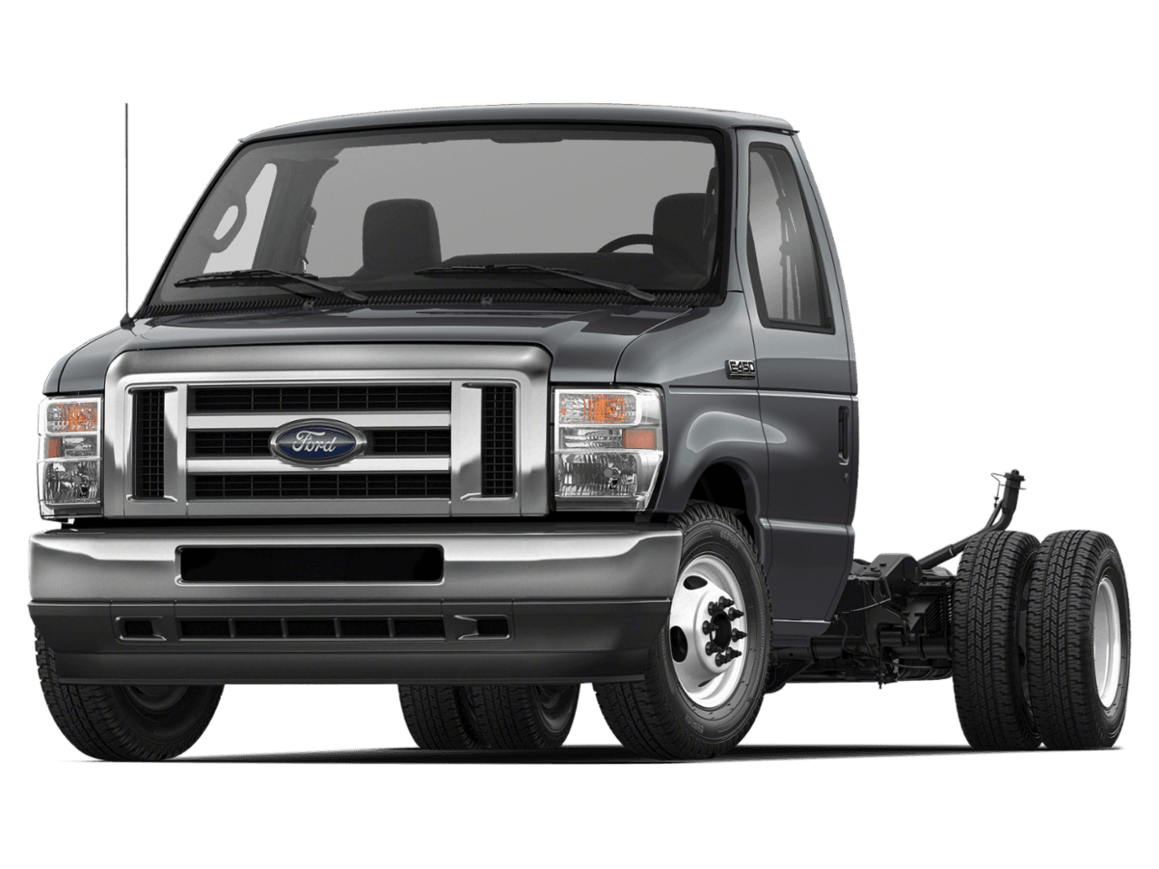 2023 Ford E-Series Cutaway E-450 - Front 3/4, facing to the left