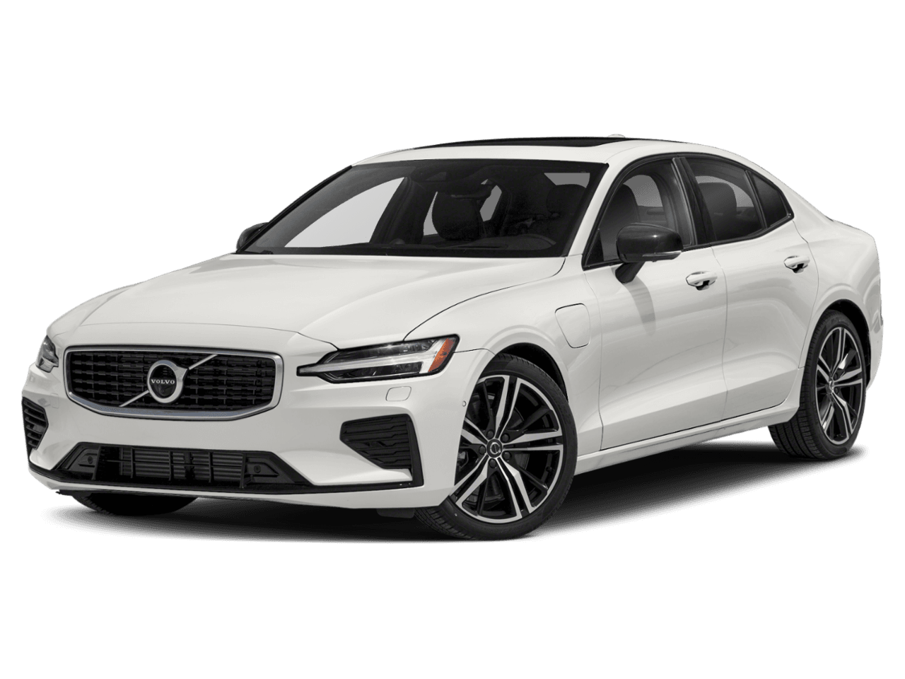 2022 Volvo S60 Recharge Black Edition R-Design - Front 3/4, facing to the left