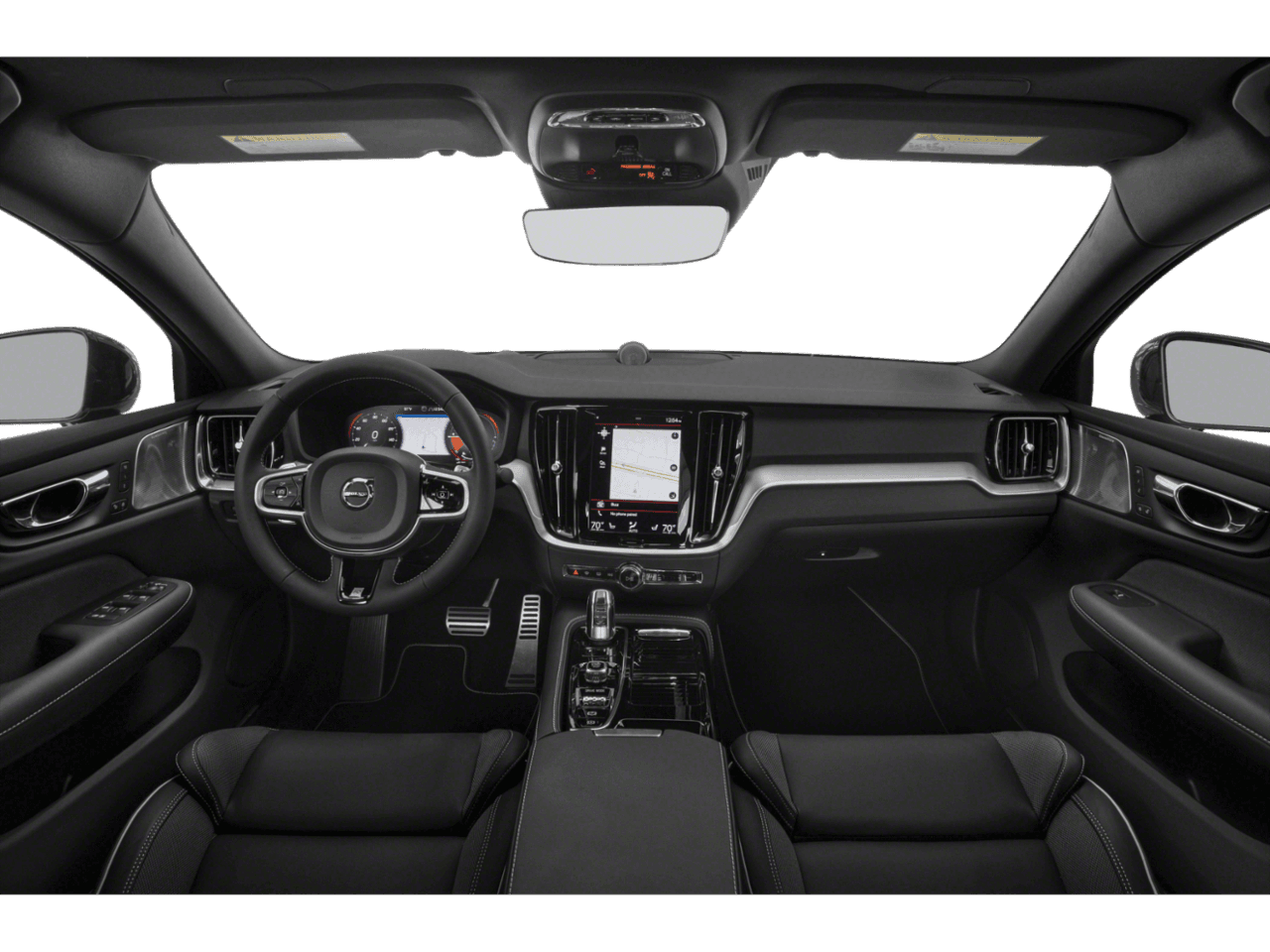 2022 Volvo S60 Recharge Black Edition R-Design - Interior Full Dash Basic