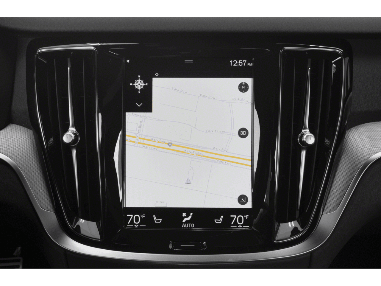 2022 Volvo S60 Recharge Black Edition R-Design - Interior Navigation System