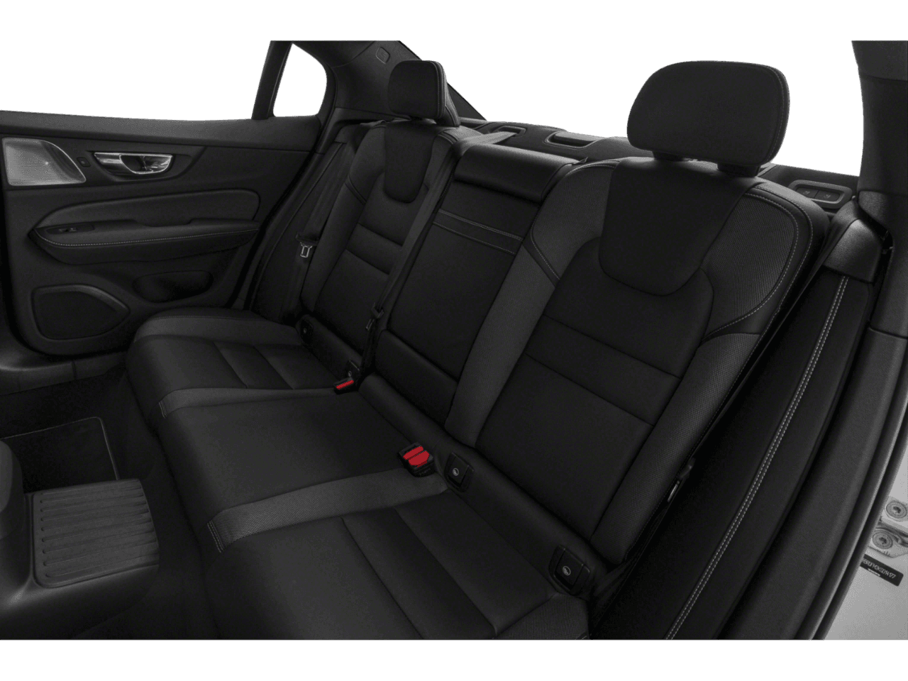 2022 Volvo S60 Recharge Black Edition R-Design - Interior Rear seats