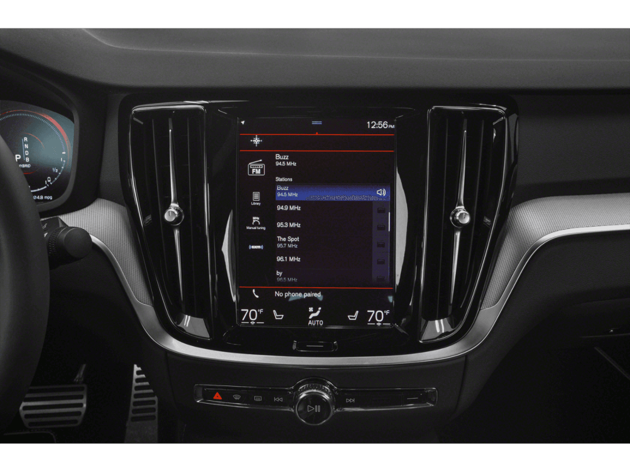 2022 Volvo S60 Recharge Black Edition R-Design - Interior Stereo System