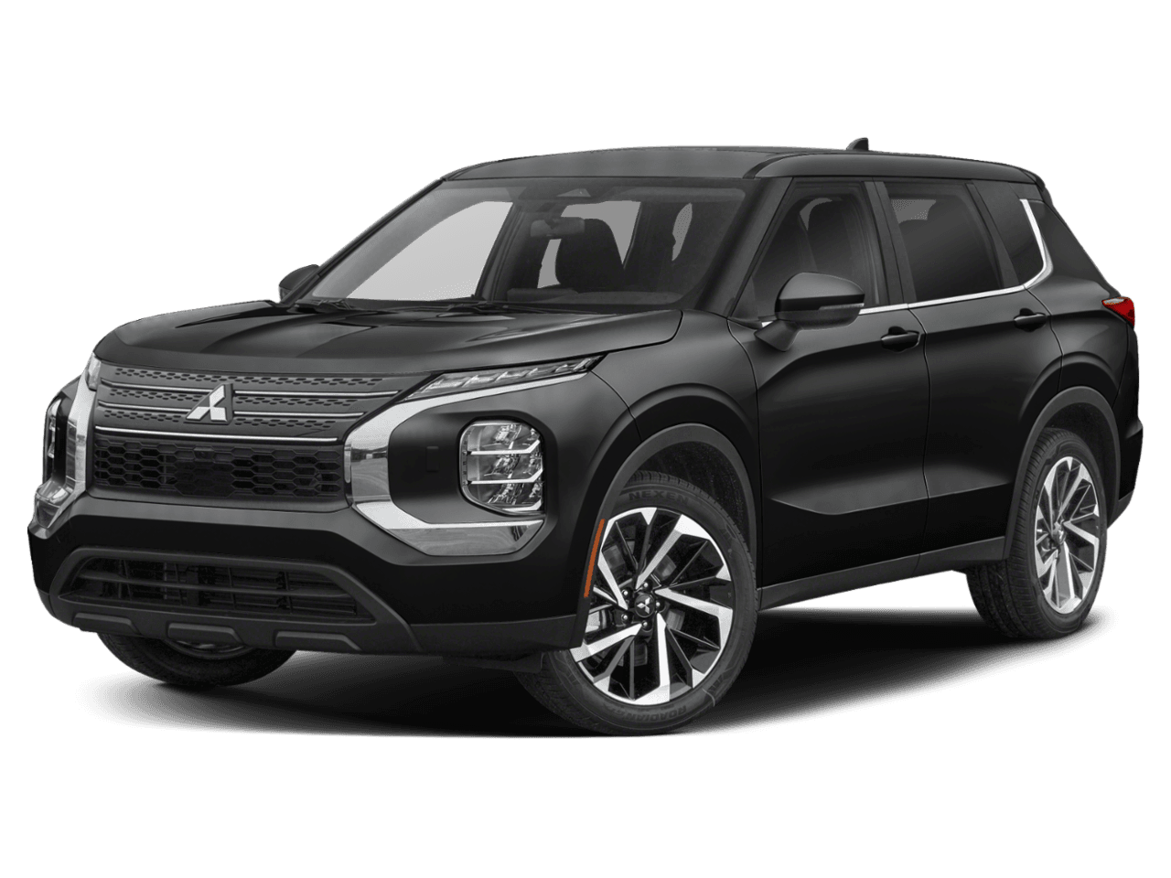 2022 Mitsubishi Outlander Black Edition - Front 3/4, facing to the left