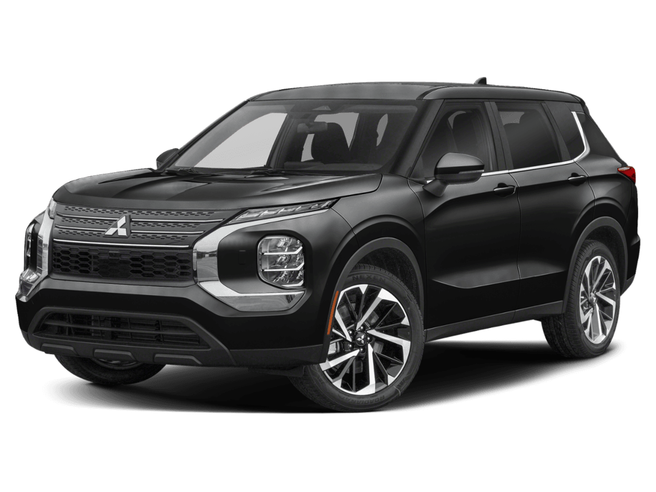 2022 Mitsubishi Outlander Black Edition - Front 3/4, facing to the left
