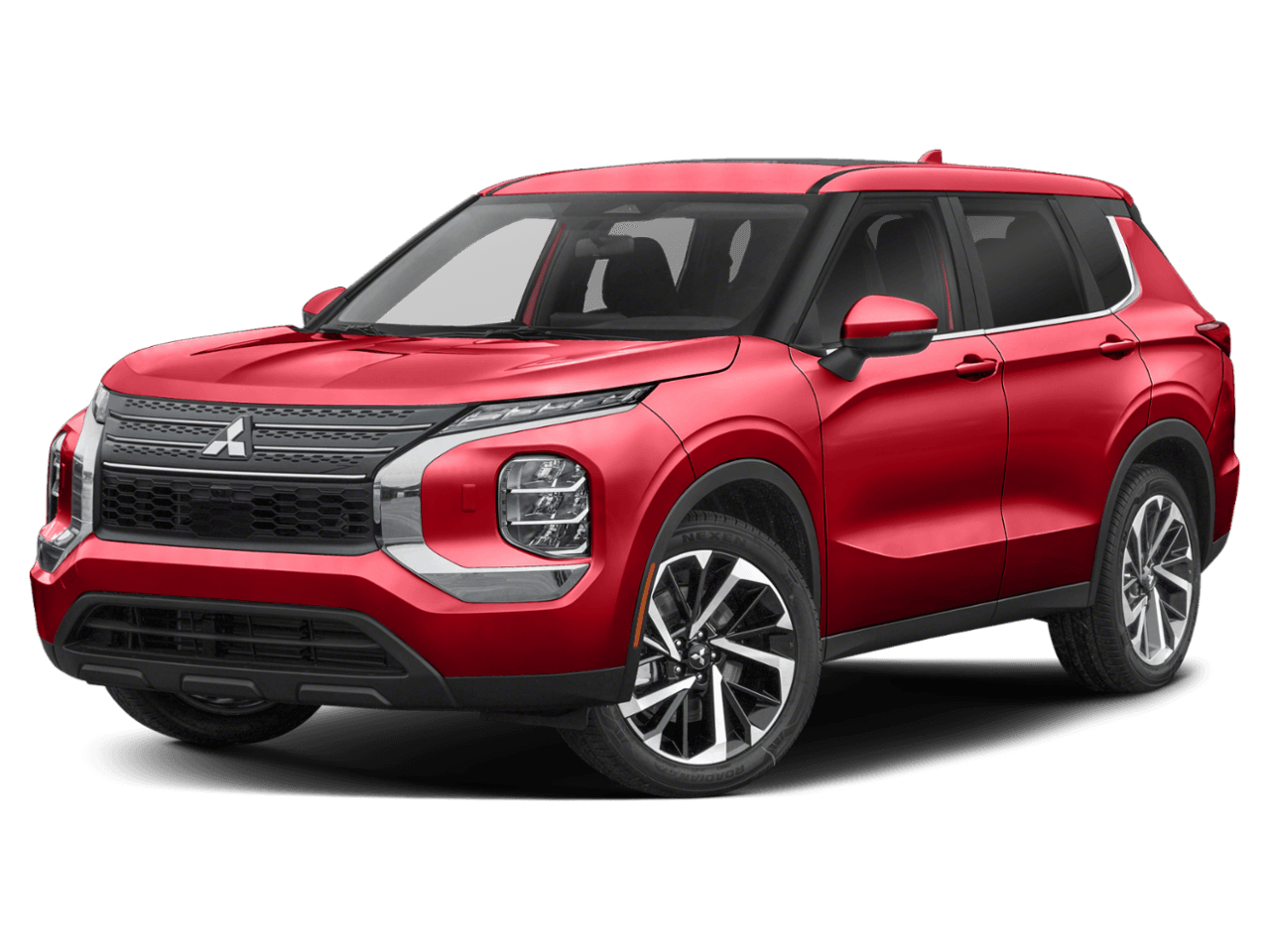 2022 Mitsubishi Outlander Black Edition - Front 3/4, facing to the left