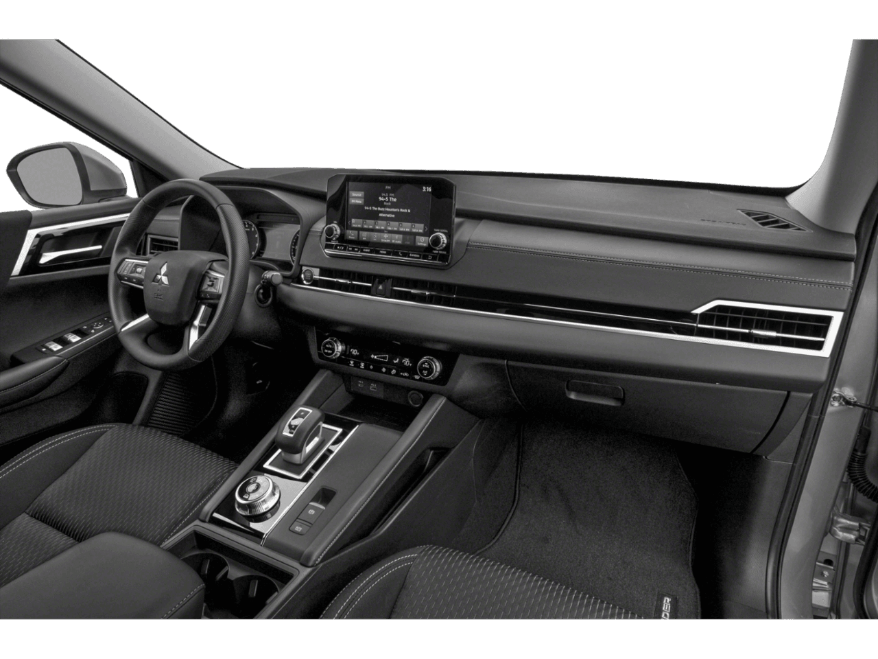 2022 Mitsubishi Outlander Black Edition - Interior Passenger Dash