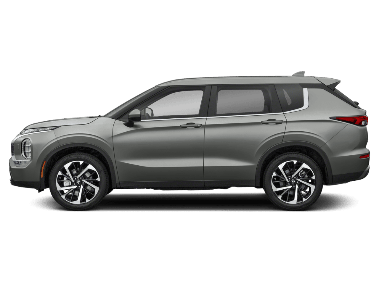 2022 Mitsubishi Outlander Black Edition - Profile, facing to the left