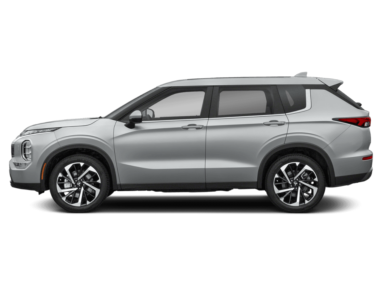 2022 Mitsubishi Outlander Black Edition - Profile, facing to the left