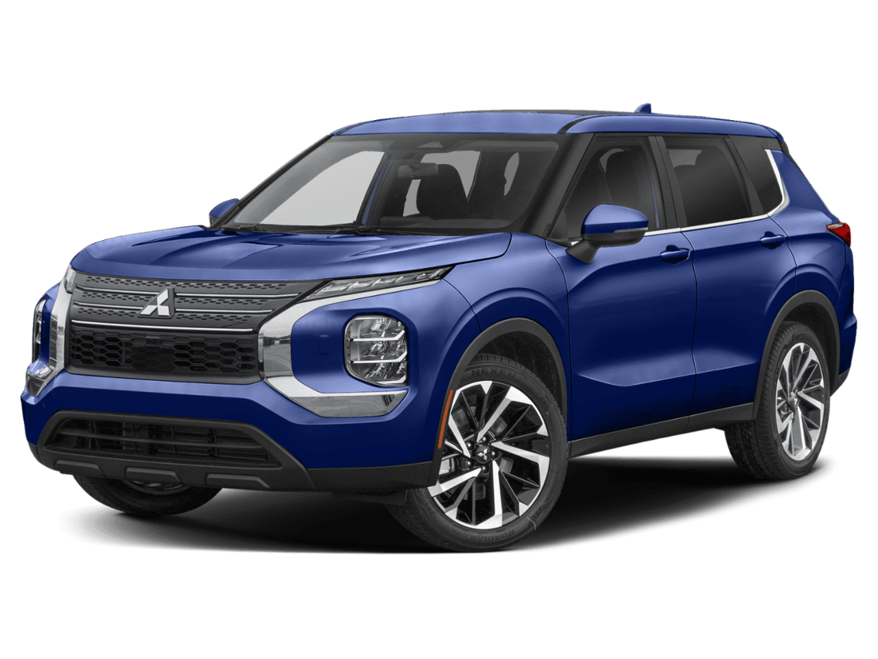2022 Mitsubishi Outlander Black Edition - Front 3/4, facing to the left