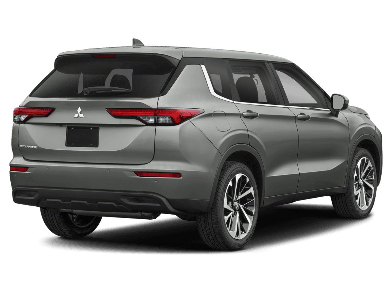 2022 Mitsubishi Outlander Black Edition - Rear 3/4, facing to the right