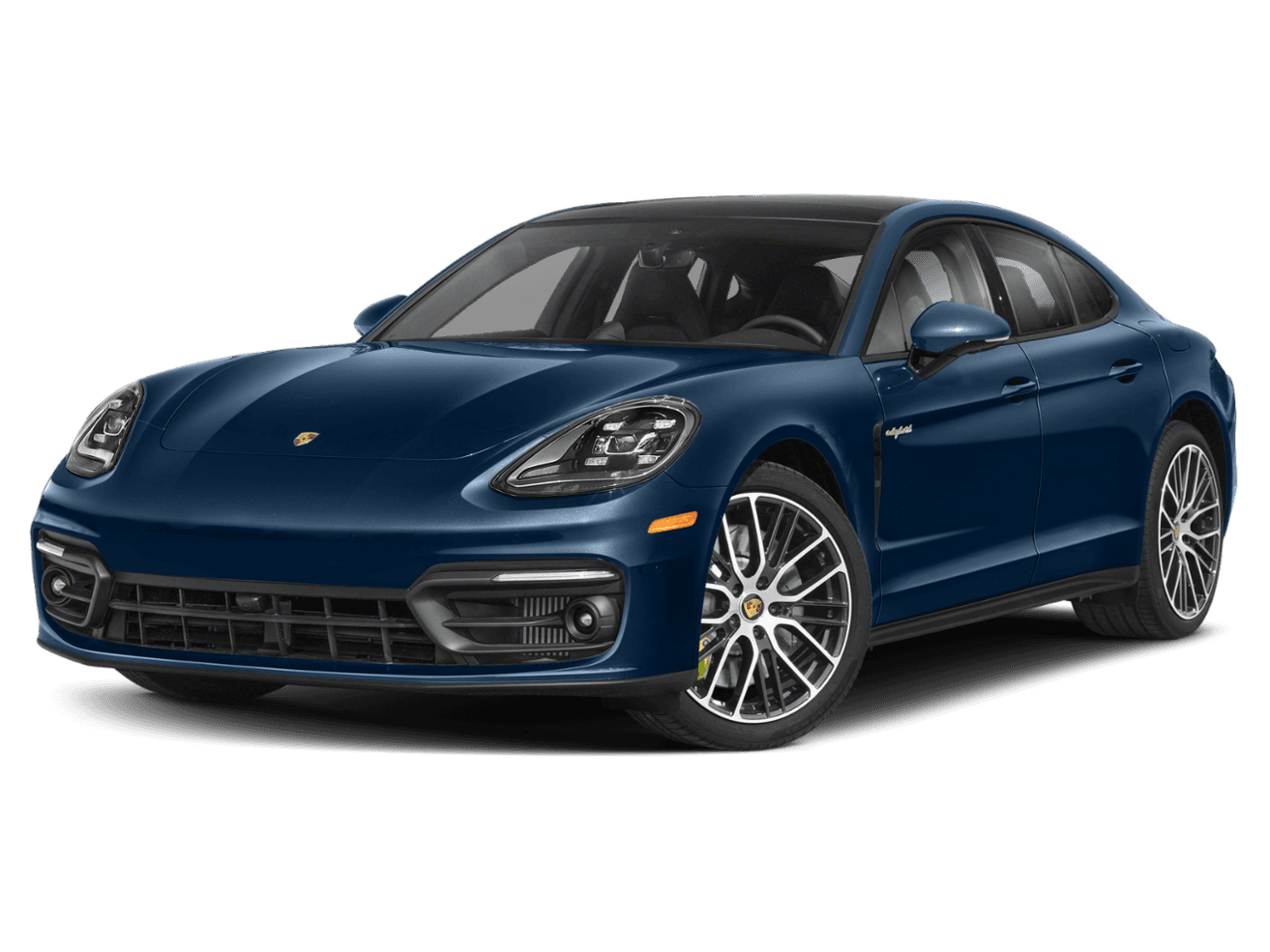 2022 Porsche Panamera 4 E-Hybrid Platinum Edition - Front 3/4, facing to the left