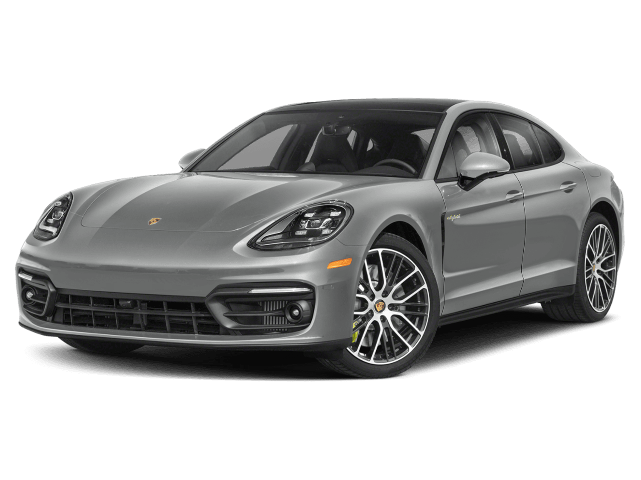 2022 Porsche Panamera 4 E-Hybrid Platinum Edition - Front 3/4, facing to the left