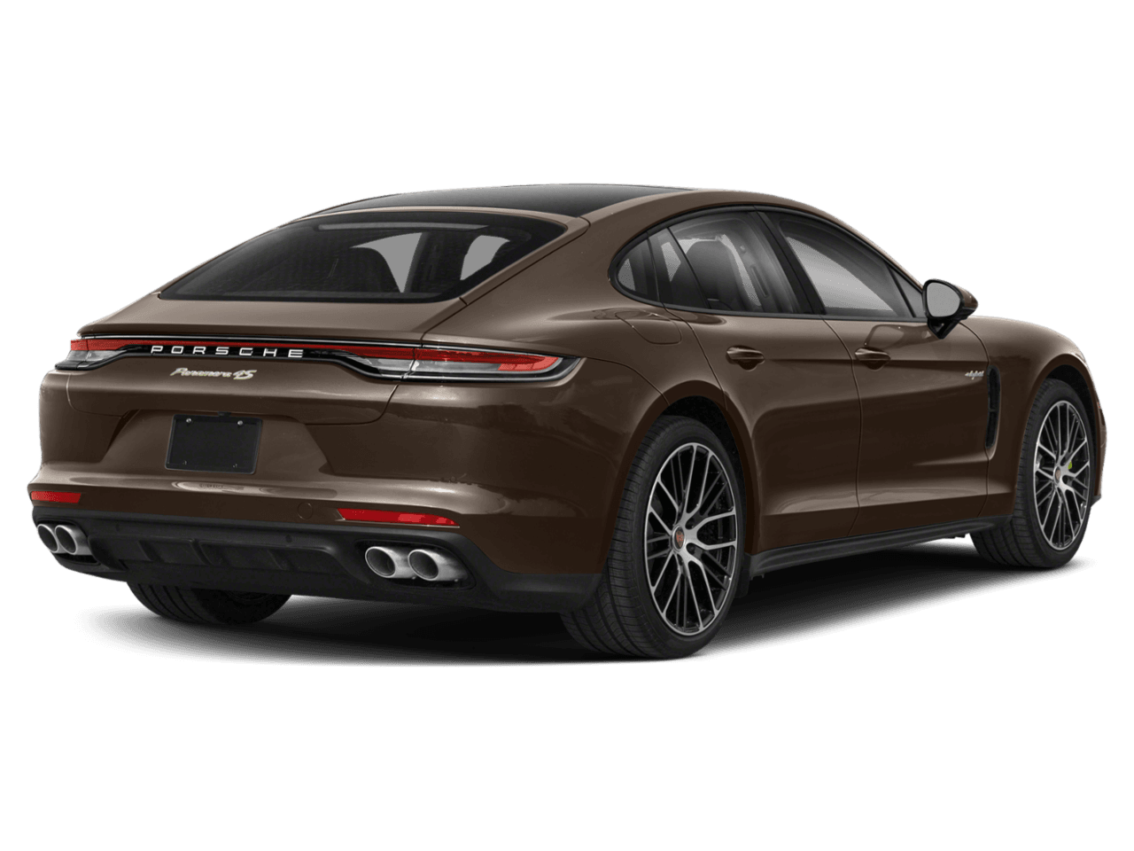 2022 Porsche Panamera 4 E-Hybrid Platinum Edition - Rear 3/4, facing to the right