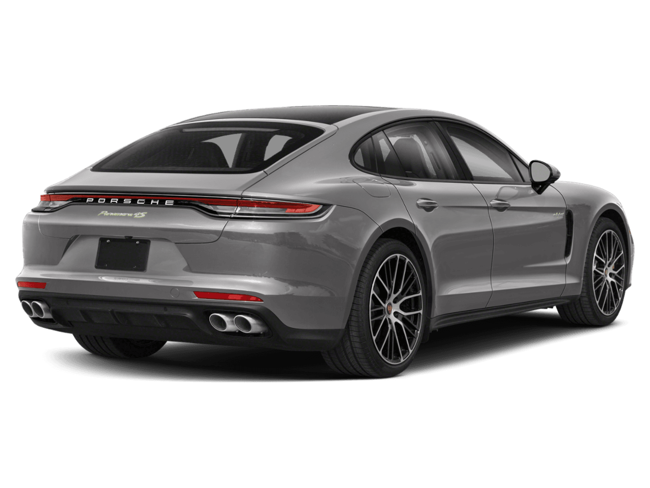 2022 Porsche Panamera 4 E-Hybrid Platinum Edition - Rear 3/4, facing to the right
