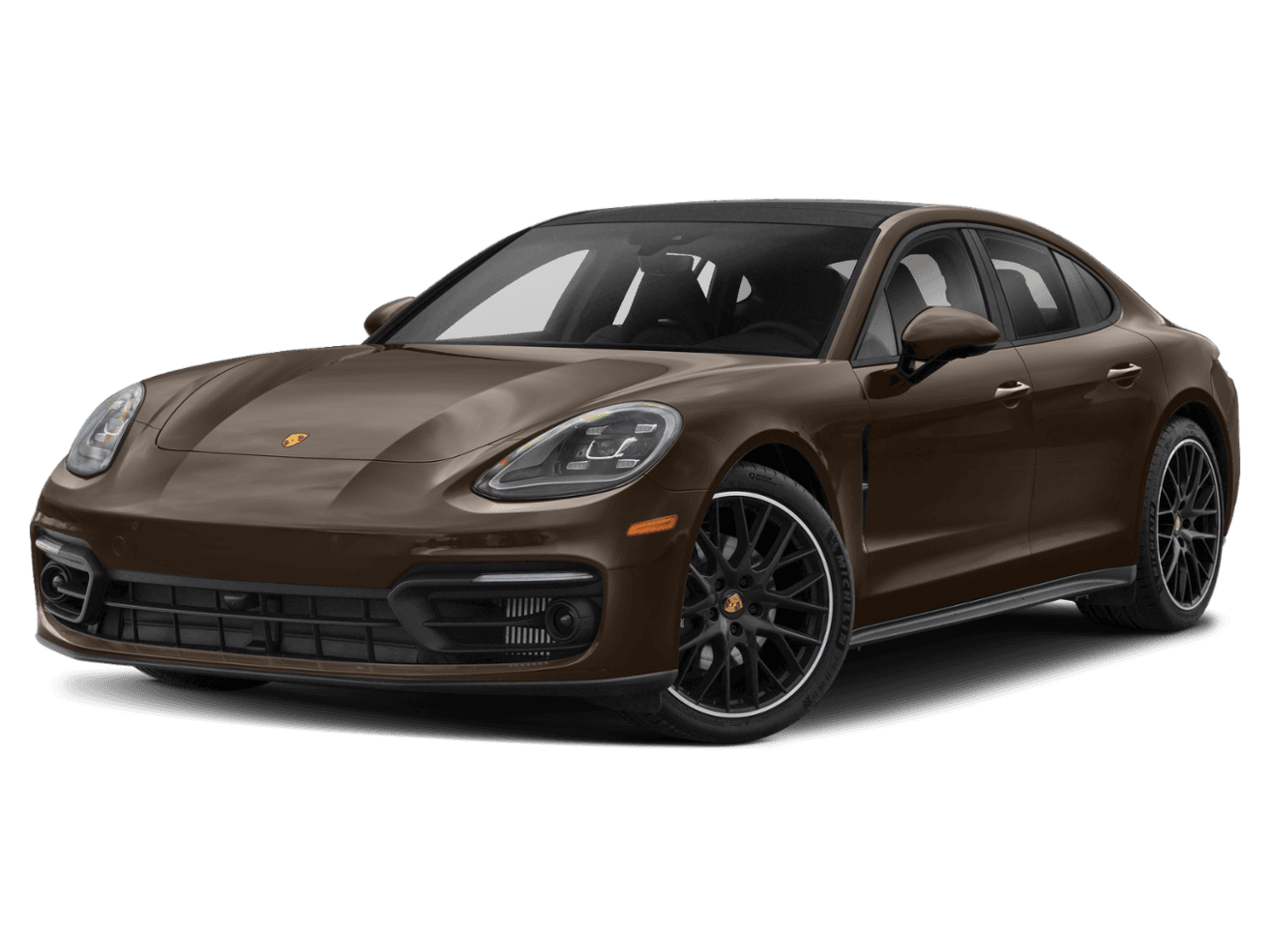 2022 Porsche Panamera Platinum Edition - Front 3/4, facing to the left