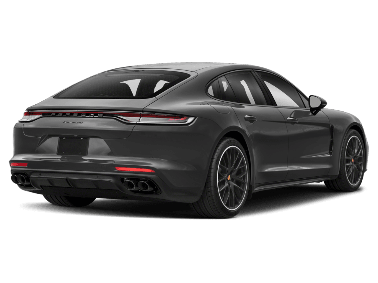2022 Porsche Panamera Platinum Edition - Rear 3/4, facing to the right