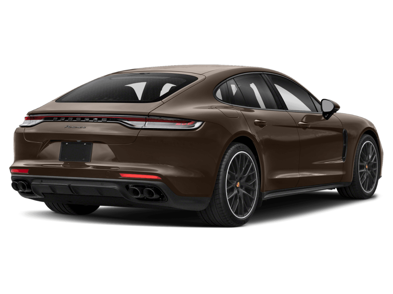 2022 Porsche Panamera Platinum Edition - Rear 3/4, facing to the right