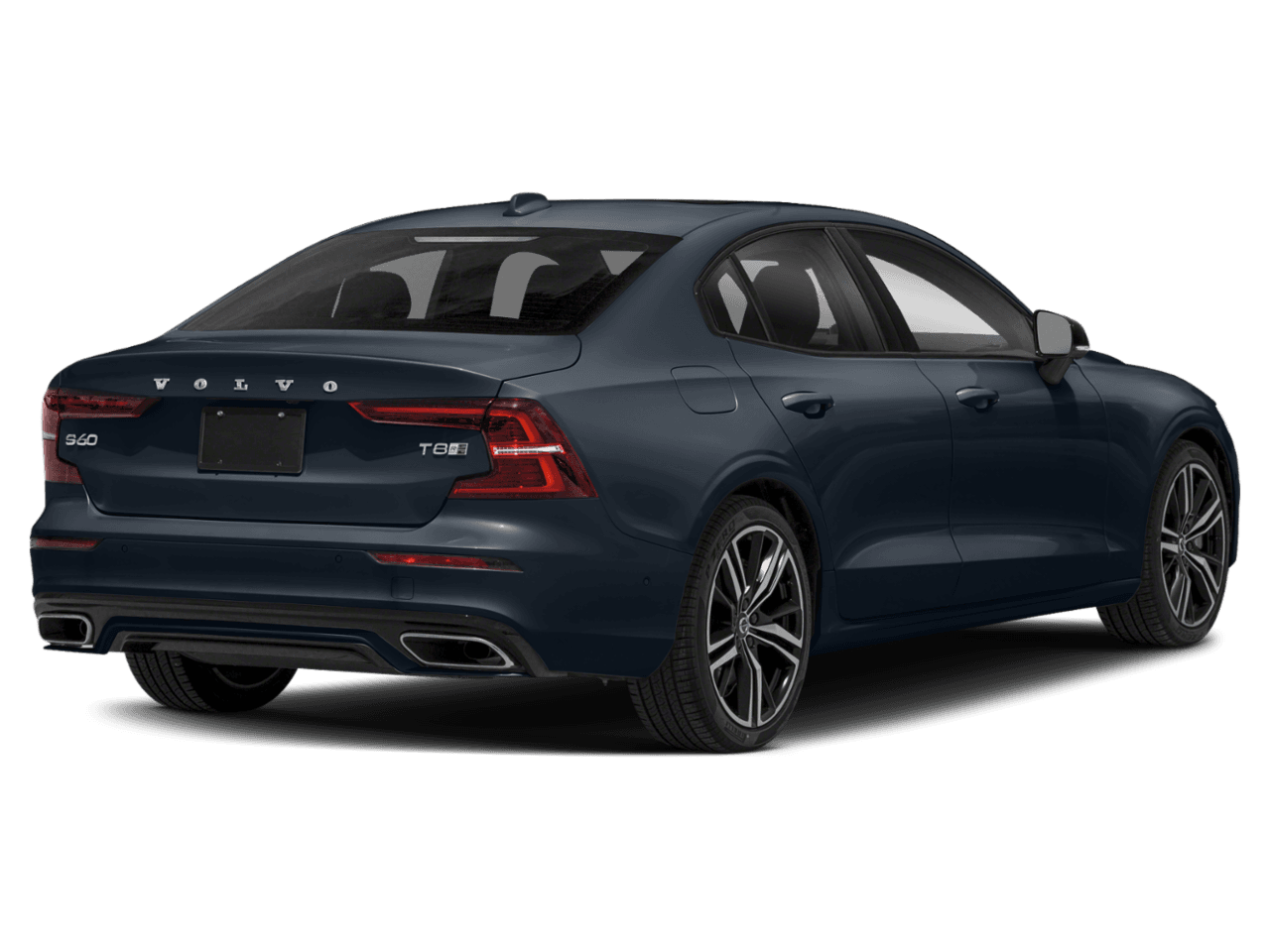 2022 Volvo S60 Recharge R-Design Expression - Rear 3/4, facing to the right