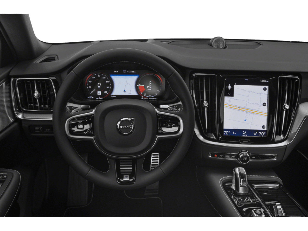 2022 Volvo S60 Recharge R-Design - Interior Drivers Dash