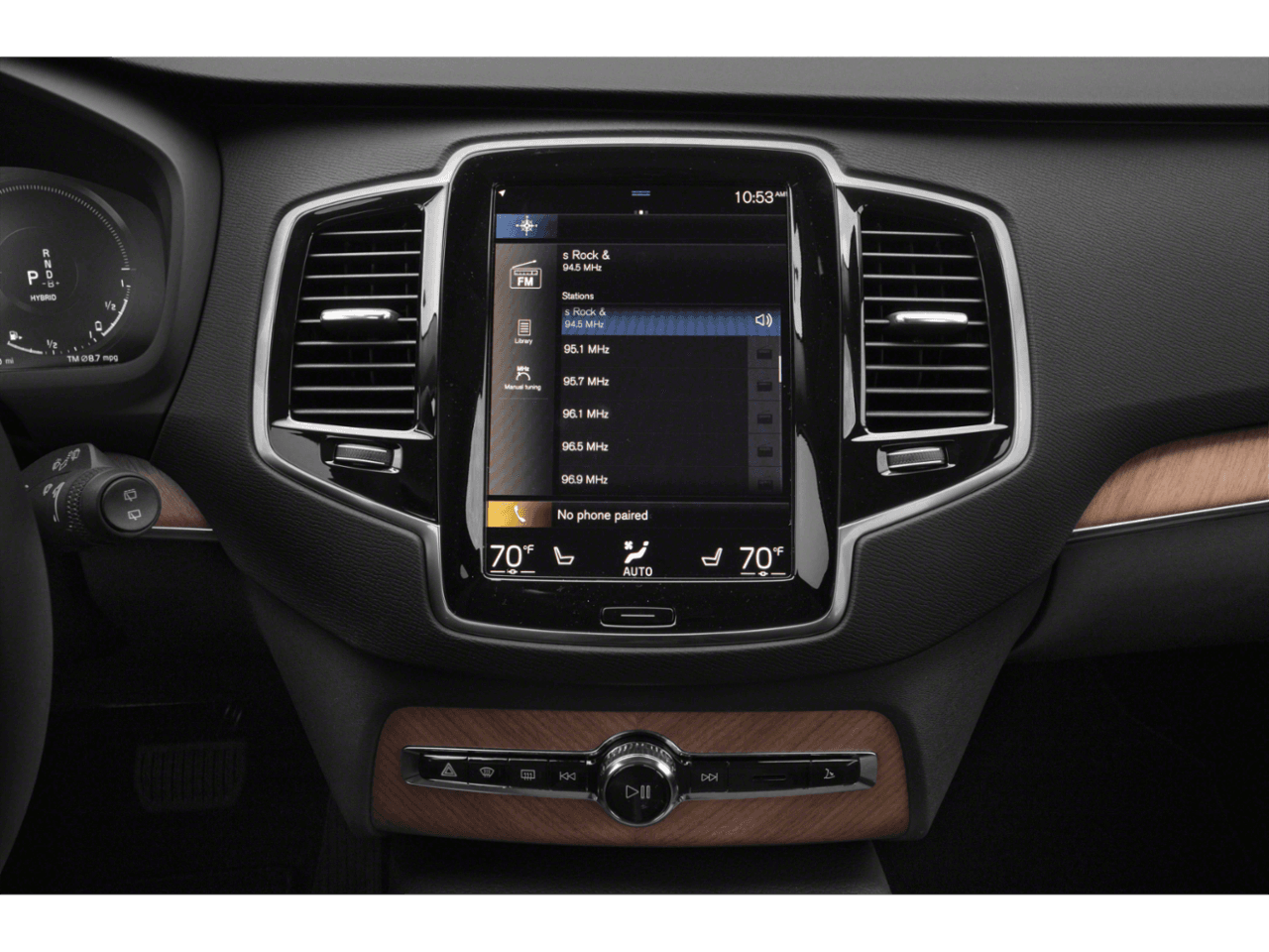 2022 Volvo XC90 Recharge Inscription Expression - Interior Stereo System