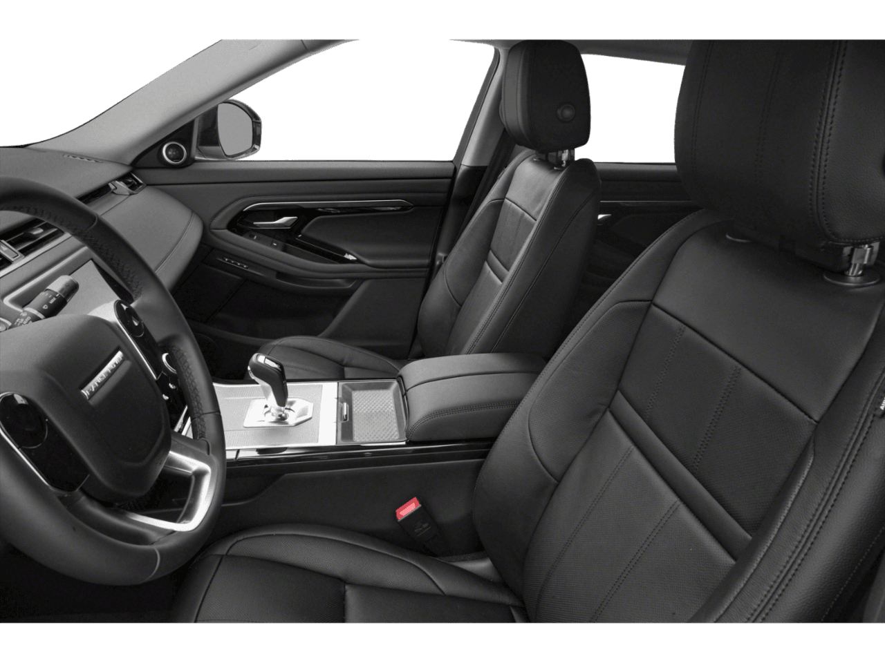 2023 Land Rover Range Rover Evoque S - Interior Driver's Side with Door Open, Front Seat Feature