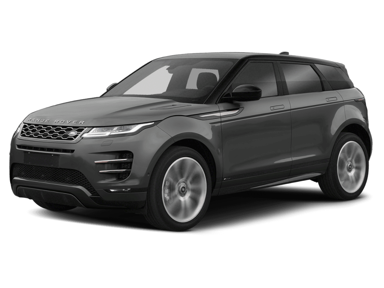 2023 Land Rover Range Rover Evoque R-Dynamic S - Front 3/4, facing to the left