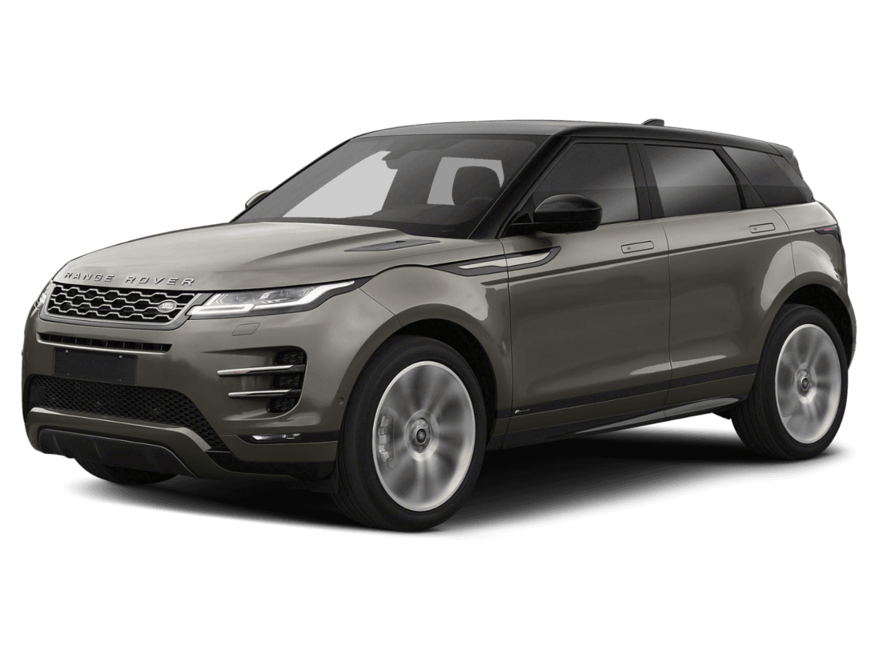 2023 Land Rover Range Rover Evoque R-Dynamic S - Front 3/4, facing to the left
