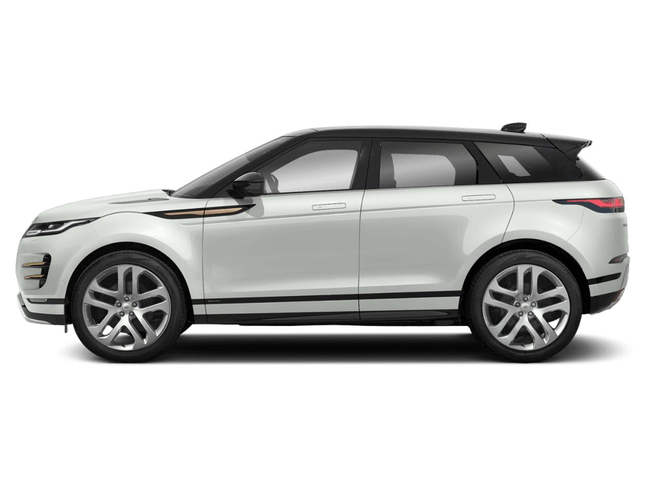 2023 Land Rover Range Rover Evoque R-Dynamic S - Profile, facing to the left