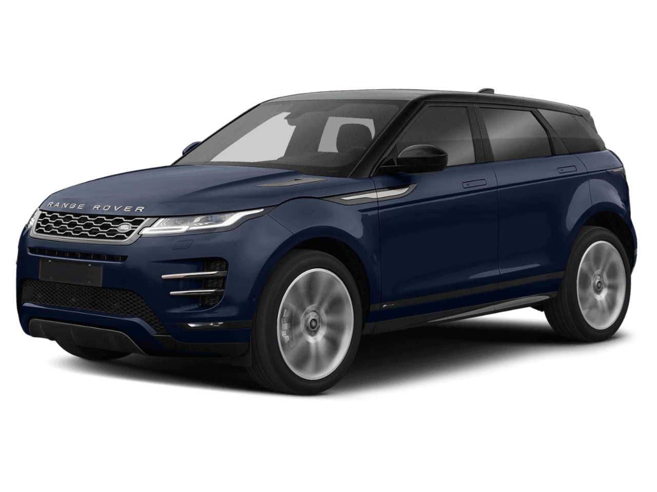 2023 Land Rover Range Rover Evoque R-Dynamic SE - Front 3/4, facing to the left