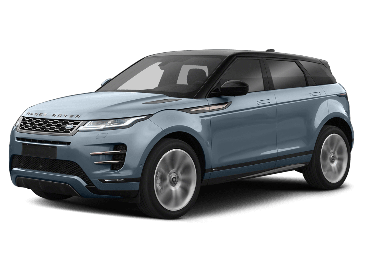 2023 Land Rover Range Rover Evoque R-Dynamic SE - Front 3/4, facing to the left