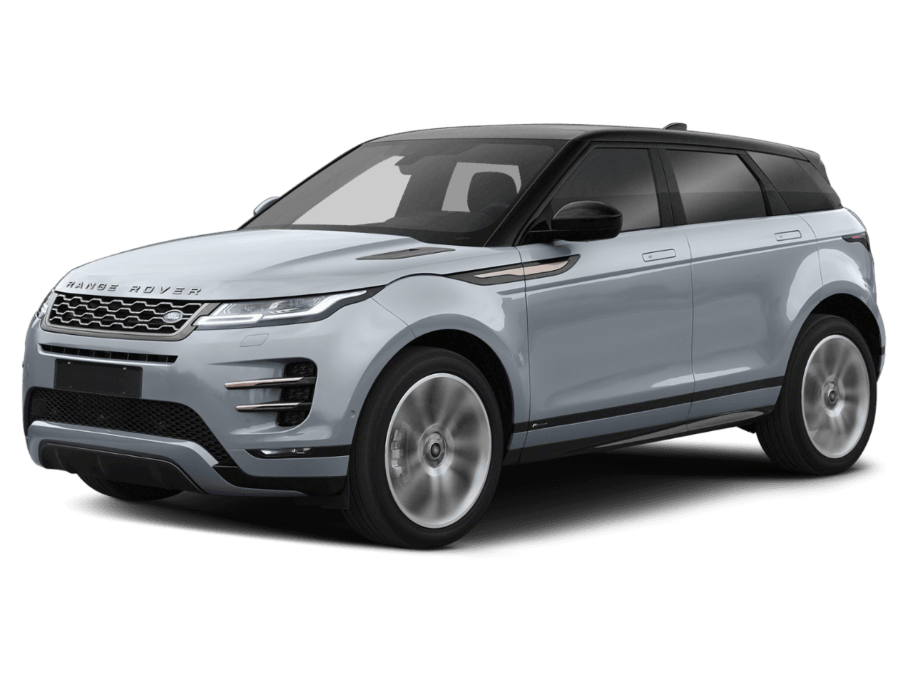 2023 Land Rover Range Rover Evoque R-Dynamic SE - Front 3/4, facing to the left