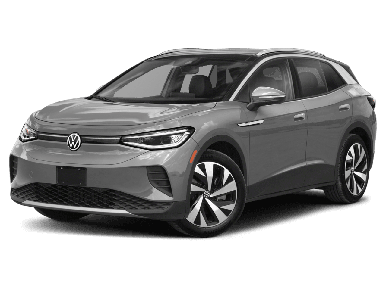 2022 Volkswagen ID.4 Pro S - Front 3/4, facing to the left