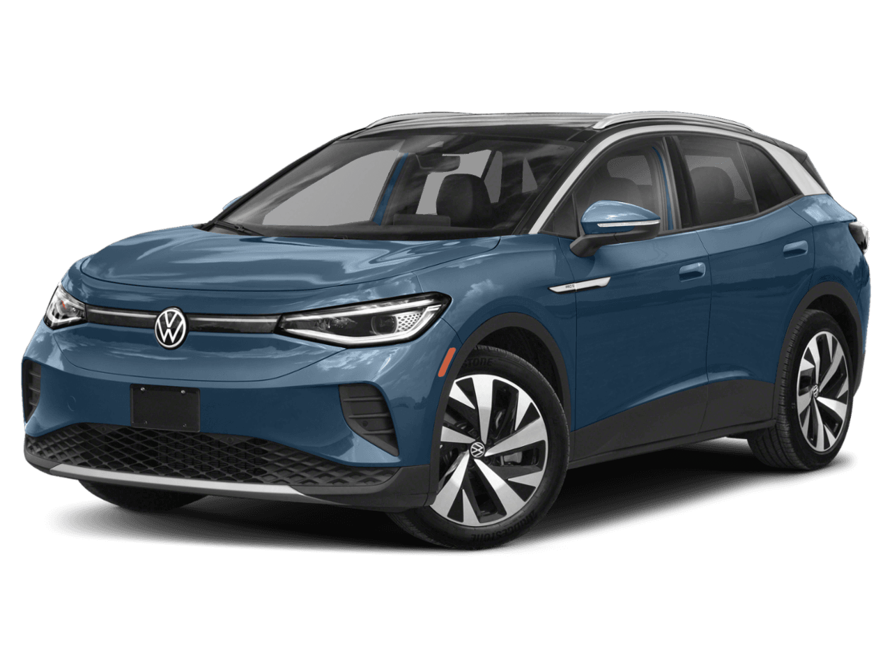 2022 Volkswagen ID.4 Pro S - Front 3/4, facing to the left