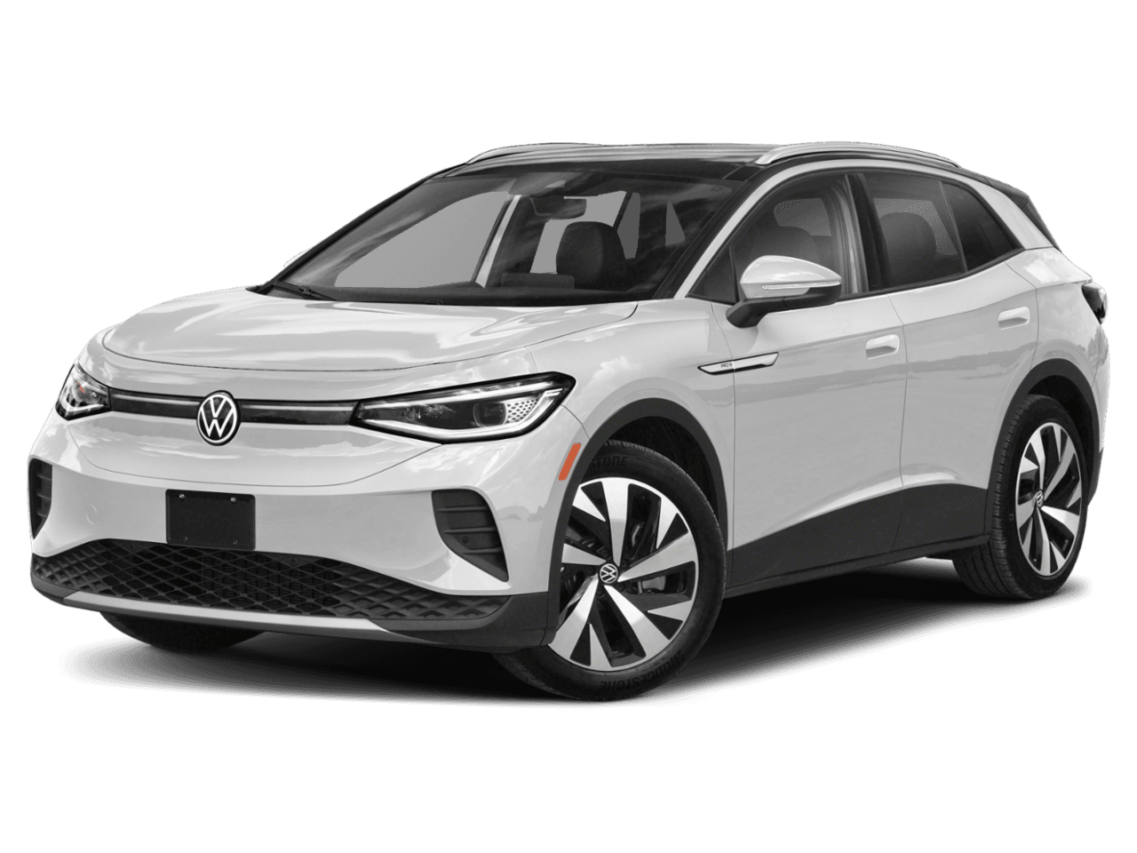 2022 Volkswagen ID.4 Pro S - Front 3/4, facing to the left