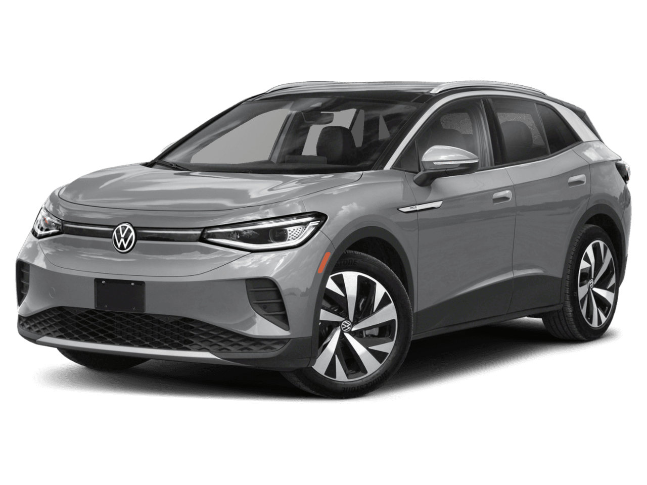 2022 Volkswagen ID.4 Pro S - Front 3/4, facing to the left