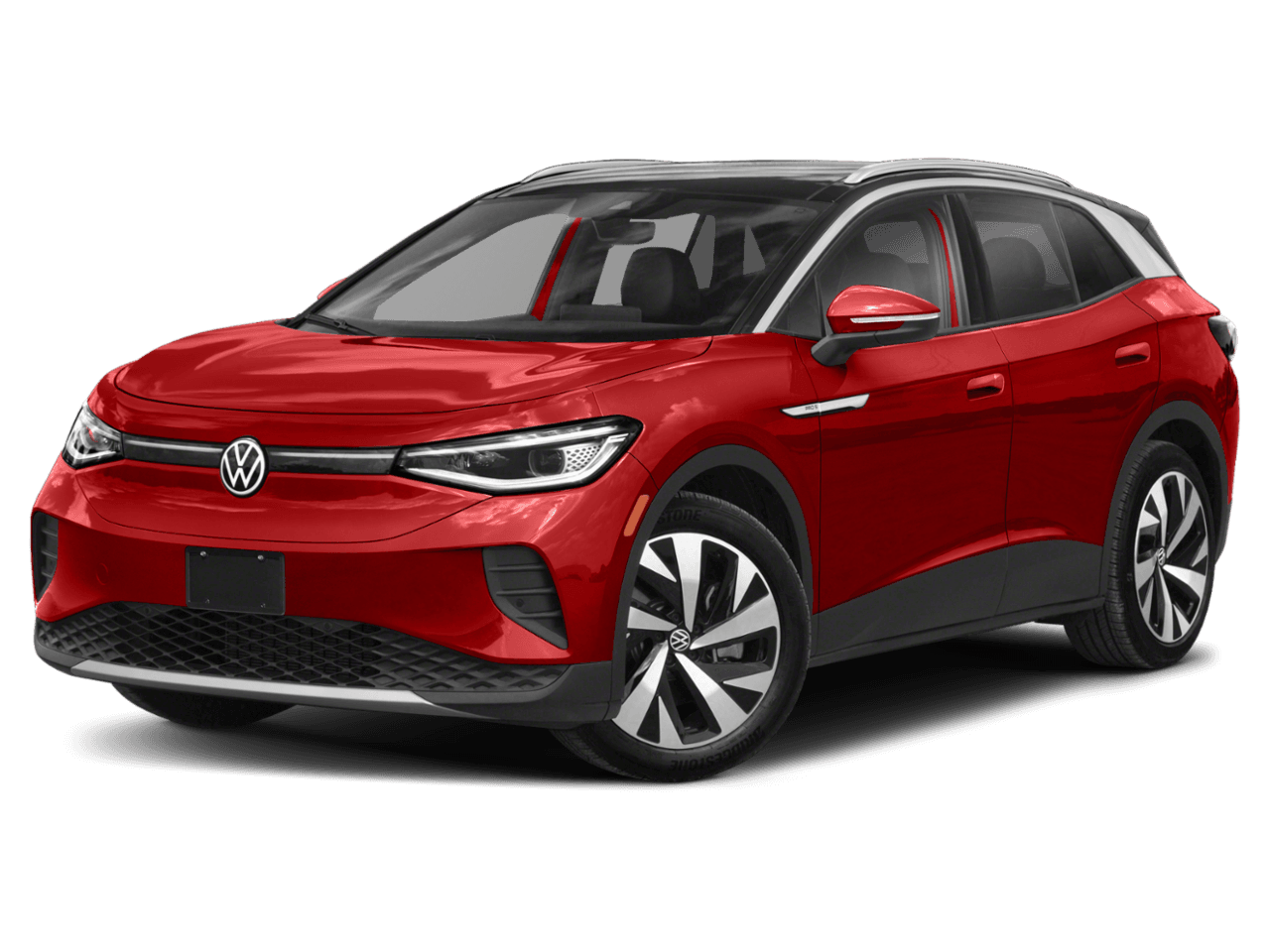 2022 Volkswagen ID.4 Pro S - Front 3/4, facing to the left