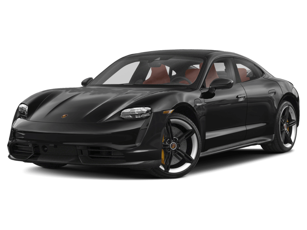 2022 Porsche Taycan GTS - Front 3/4, facing to the left