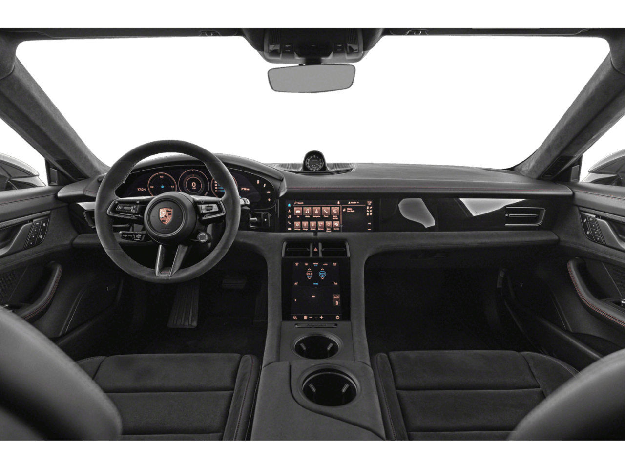 2022 Porsche Taycan GTS - Interior Full Dash Basic