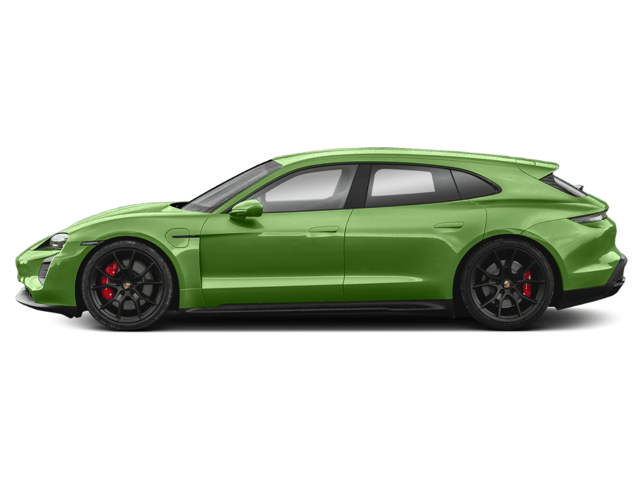 2022 Porsche Taycan GTS - Profile, facing to the left