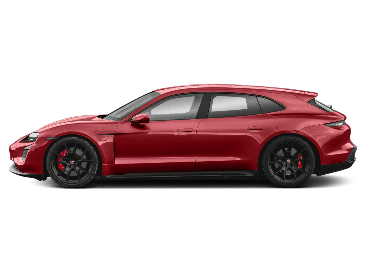 2022 Porsche Taycan GTS - Profile, facing to the left