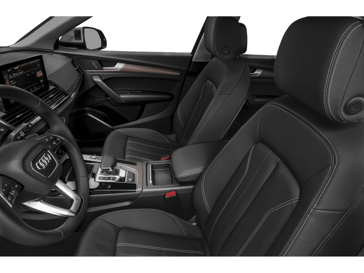 2022 Audi Q5 Premium Plus - Interior Driver's Side with Door Open, Front Seat Feature