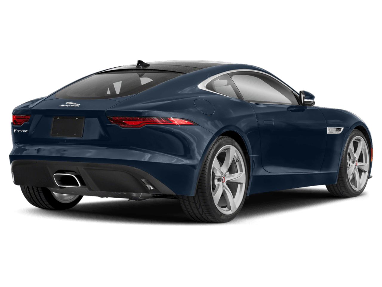2023 Jaguar F-TYPE P450 R-Dynamic - Rear 3/4, facing to the right