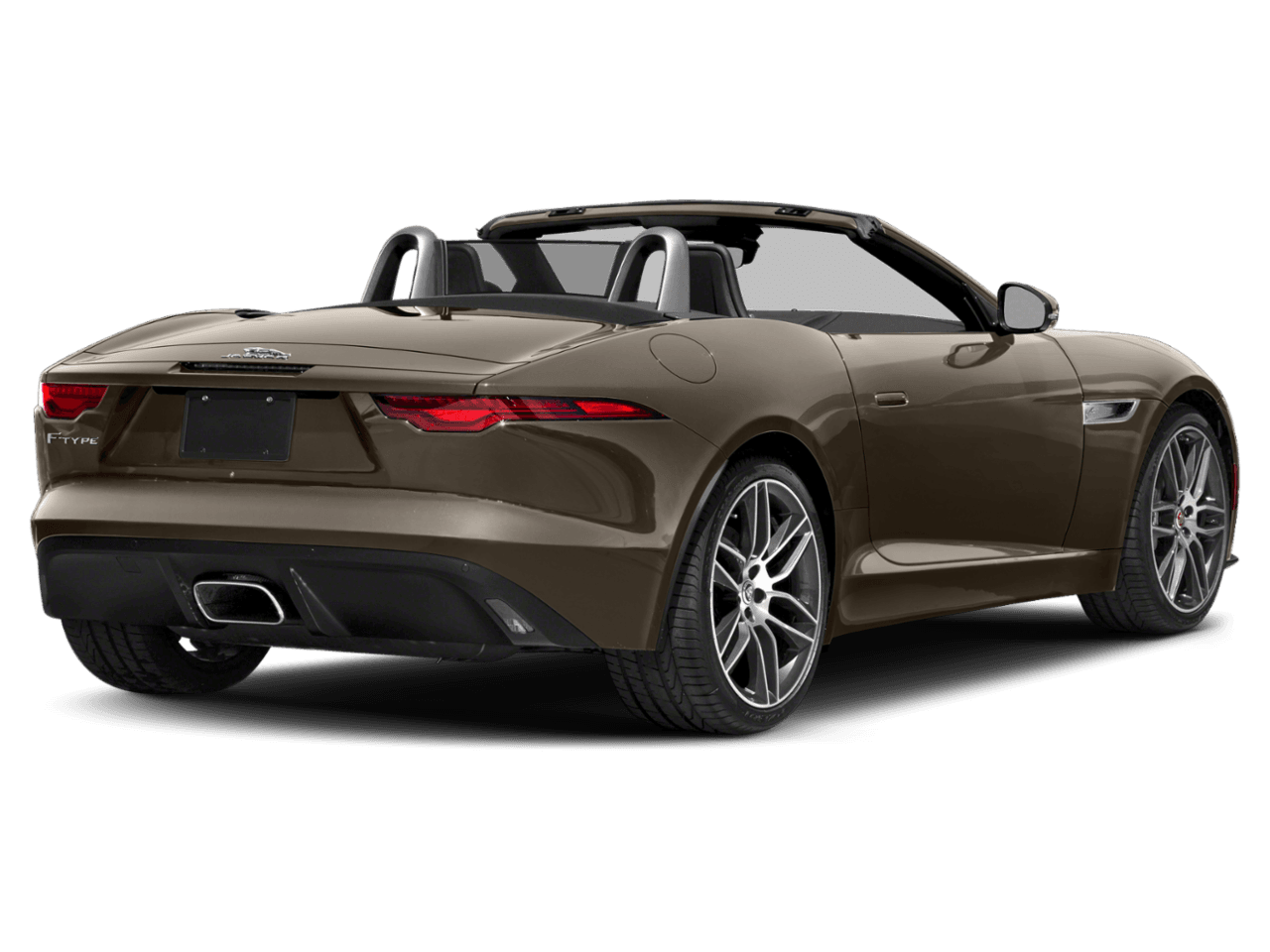 2023 Jaguar F-TYPE P450 R-Dynamic - Rear 3/4, facing to the right