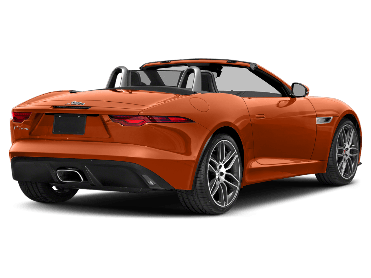2023 Jaguar F-TYPE P450 R-Dynamic - Rear 3/4, facing to the right